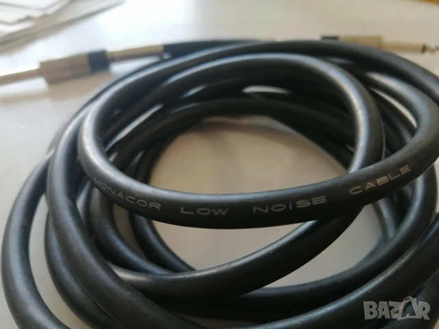 Аудиокабел 3 метра 6.35мм към 6.35мм , снимка 3 - Друга електроника - 50593418