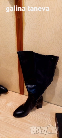 ботуши с нисък ток, снимка 3 - Дамски ботуши - 52745719