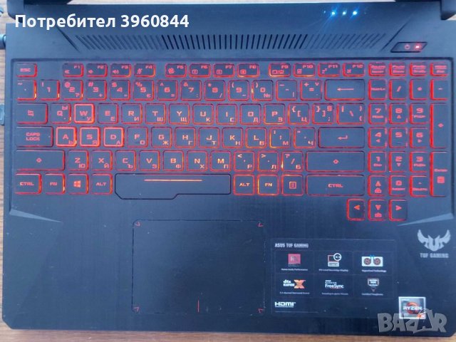 Gaming laptop Asus TUF Gaming Fx505Dy, снимка 2 - Лаптопи за игри - 43942353