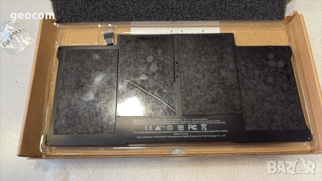 Apple MacBook Air A1496/A1405/A1377 нова батерия (7.6V,7200mAh,55Wh)