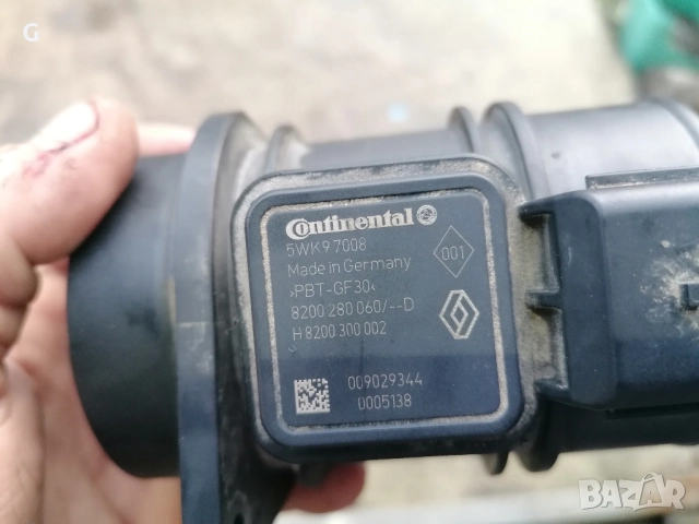 Дебитомер Nissan Qashqai 1.5DCI 