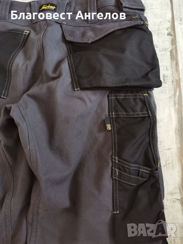 Работен панталон Snickers, снимка 4 - Панталони - 40104629