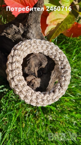 Ръчно плетена бохо гривна, снимка 7 - Гривни - 53237836