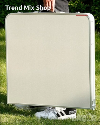 Комплект Сгъваема Маса и Столове Malatec 7893, снимка 6 - Градински мебели, декорация  - 50851426