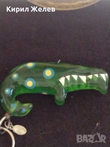 Ключодържател силиконов Крокодил Гена подходящ аксесоар за раници 42355, снимка 2 - Други - 43619048