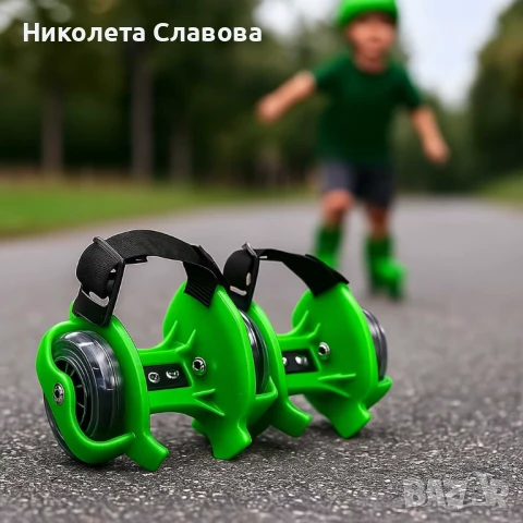 LED ролери за обувки - Регулируеми, снимка 1