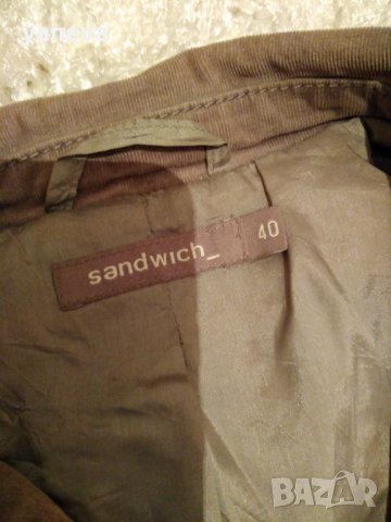 "Sandwich" джинсово вталено сако , снимка 9 - Сака - 27618655
