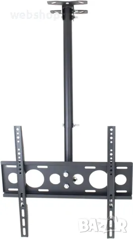 ПРОМО!! Стойка за телевизор за Таван, 26-60 инча, регулируема ротация, черна, 45 кг
