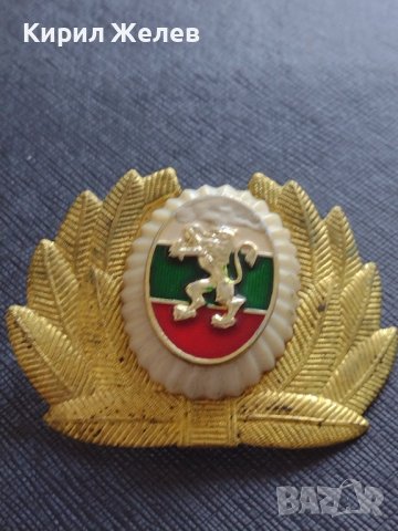 Рядка военна Офицерска кокарда от соца за КОЛЕКЦИЯ ДЕКОРАЦИЯ 32518, снимка 4 - Антикварни и старинни предмети - 43670465