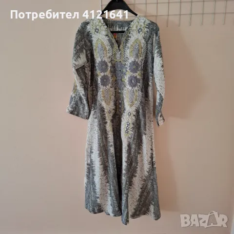 Шик рокля от Дубай, дълга, дълъг ръкав, бродерия. НОВА, снимка 2 - Рокли - 47931499