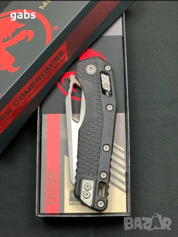 Сгъваем нож Microtech MSI,Apocalyptic Tri-Grip 210T-10, снимка 4 - Ножове - 52851032