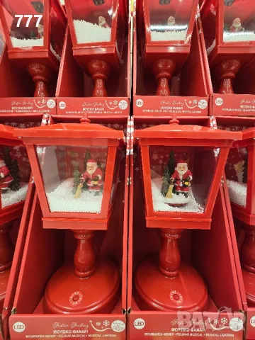 коледни музикални фенери, снимка 2 - Декорация за дома - 48093236