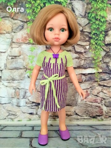  Плетени дрехи за кукли , снимка 1 - Кукли - 29136245