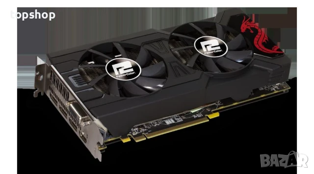 Видеокарта PowerColor Red Dragon Radeon™ RX 570 4GB GDDR5