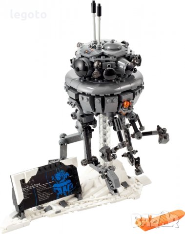 НОВО ЛЕГО 75306 СТАР УОРС –ИМПЕРСКИ ПРОУБ ДРОИД LEGO 75306 LEGO Star Wars- Imperial Probe Droid, снимка 3 - Конструктори - 35219342