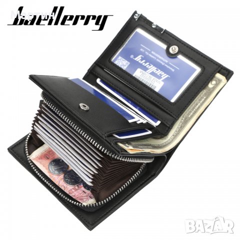 Бизнес мъжки портфейл луксозен Baellerry D1102, снимка 2 - Портфейли, портмонета - 37389757