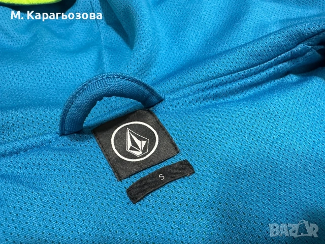 Мъжко Volcom Color-Block Hoodie, Размер S, снимка 6 - Суичъри - 53145070