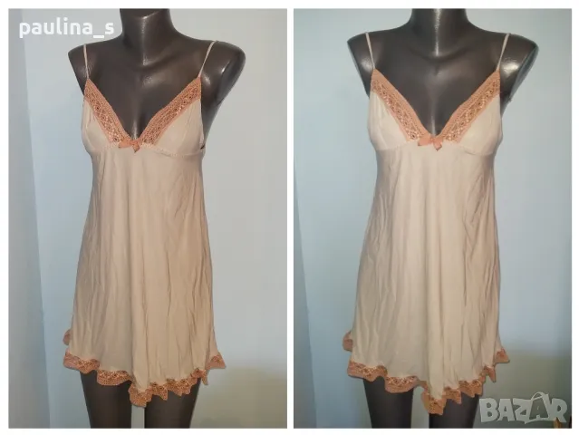 Два броя / Маркова нощница(потник) с бюстие "Н&М" и "princesse Tam.Tam" , снимка 9 - Нощници - 14383053