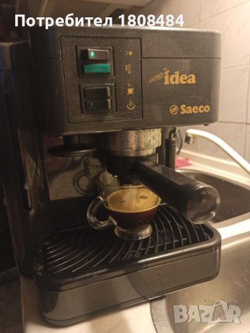 Кафе машина Саеко идея с ръкохватка с крема диск, работи отлично и прави  хубаво кафе с каймак в Кафемашини в гр. София - ID39047136 — Bazar.bg