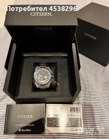 CITIZEN TITANIUM WAVE SEPTOR F 100, снимка 4 - Мъжки - 51726592
