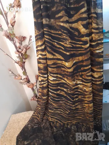 Дълга елегантна рокля roberto cavalli - № ХЛ, снимка 5 - Рокли - 50390273