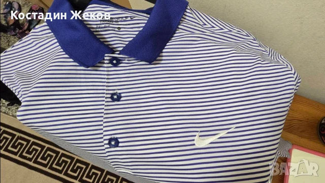 Мъжка оригинална блузка. Като нова. Nike GOLF STANDARD FIT. , снимка 3 - Тениски - 51076159