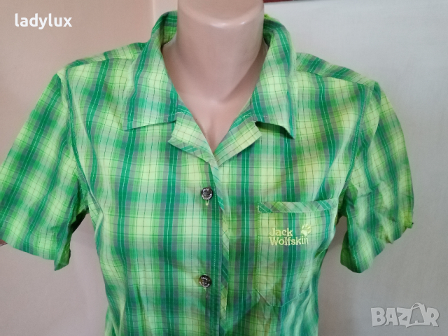 Jack Wolfskin, Organic, Оригинална Риза, Размер S/M. Код 1681, снимка 3 - Ризи - 36405765