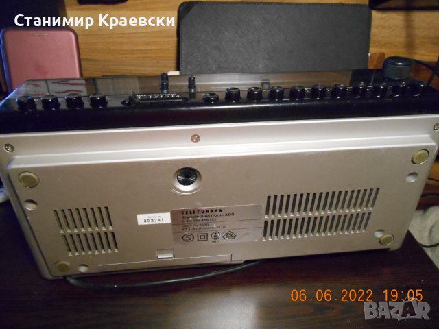 Telefunken digitale electronic 500 - clock alarm radio - vintage 1975 финал, снимка 8 - Други - 29764037
