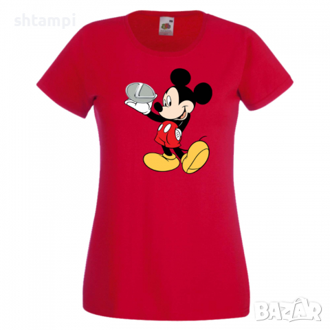 Дамска тениска Mickey Mouse Lexus .Подарък,Изненада,, снимка 8 - Тениски - 36528719