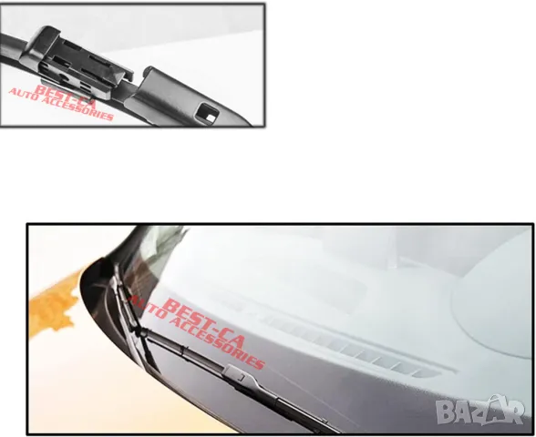 Комплект чистачки за предно стъкло 65+40 cm. подходящи за Opel Crossland X (2017-2024), снимка 5 - Аксесоари и консумативи - 49281729