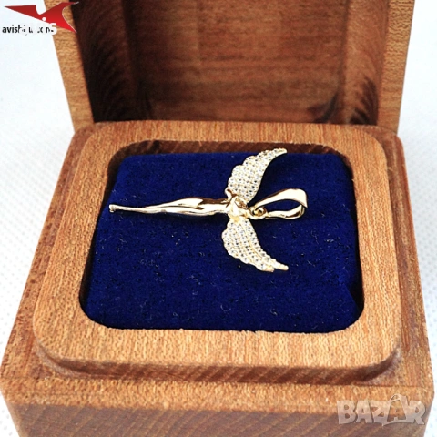 Висулка с 14К златно покритие 244722, снимка 3 - Колиета, медальони, синджири - 53352432