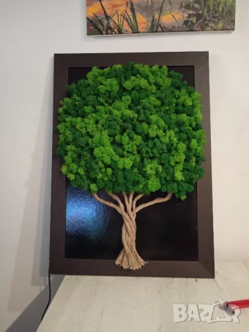 Картина от Скандинавски мъх , снимка 10 - Декорация за дома - 48915651