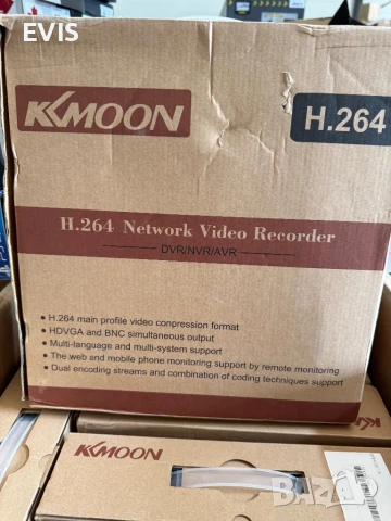 Видеорекордер KMoon H.264 DVR/NVR/AVR – НОВ