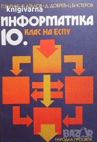 Информатика за 10. клас Петър Бърнев, снимка 1 - Учебници, учебни тетрадки - 34725129