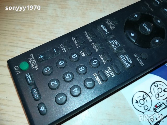 ПОРЪЧАНО-SONY RMT-D242P REMOTE VIDEO/DVD RECORDER, снимка 11 - Други - 28665325