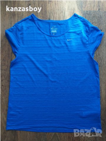 Nike DF TOUCH BREEZE STRIPE - страхотна дамска тениска, снимка 5 - Тениски - 33361547