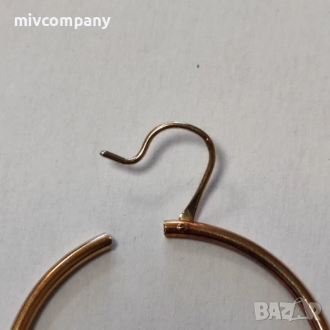 Златни обеци 4.02гр., снимка 3 - Обеци - 50840186