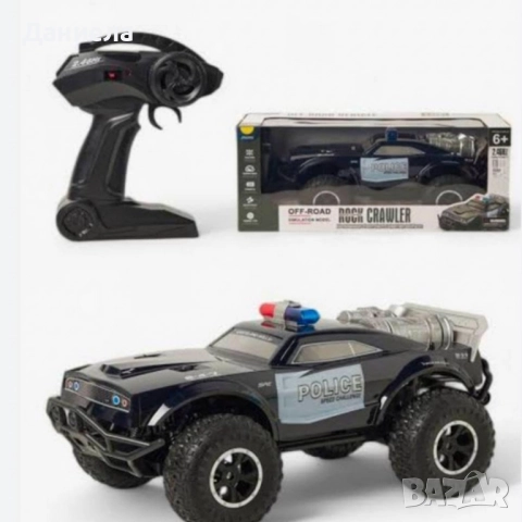 Офроуд полицейски джип ROCK CRAWLER, снимка 5 - Коли, камиони, мотори, писти - 52217227