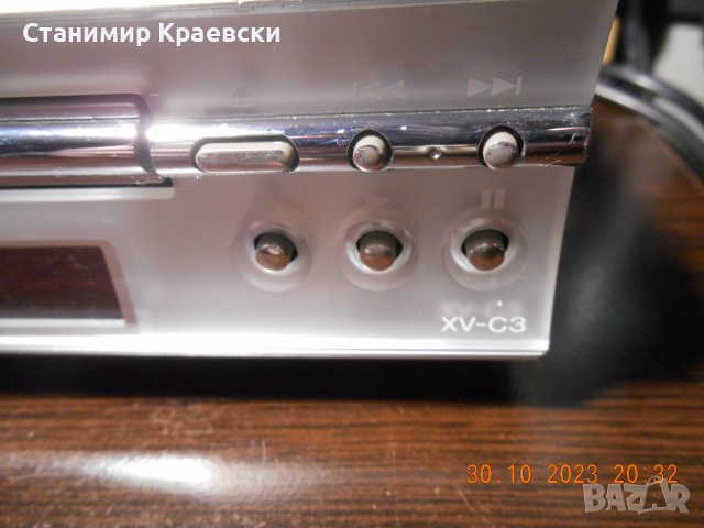  JVC XV-C3 DVD Player, снимка 2 - Плейъри, домашно кино, прожектори - 42994741