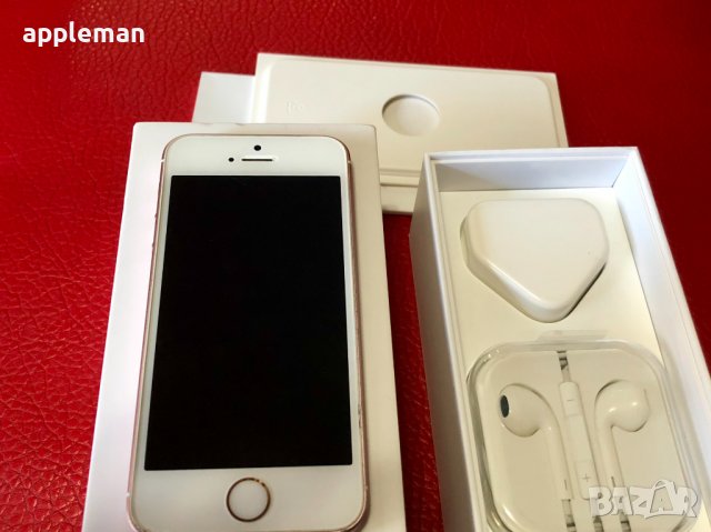 Apple iPhone SE 16Gb ROSE GOLD Фабрично отключен, снимка 7 - Apple iPhone - 38916275