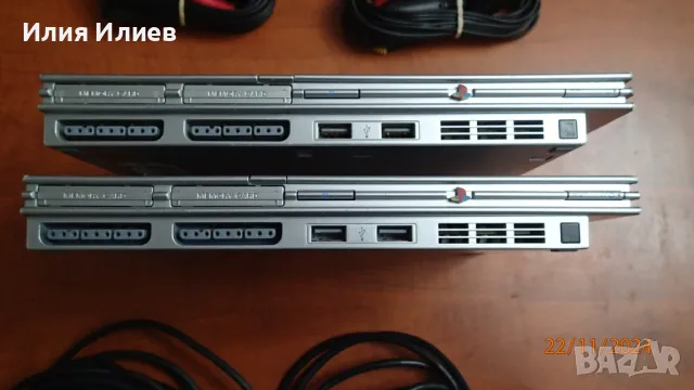 Sony PlayStation 2 Slim Silver Edition - 2 броя + 3 игри подарък, снимка 8 - PlayStation конзоли - 48070503