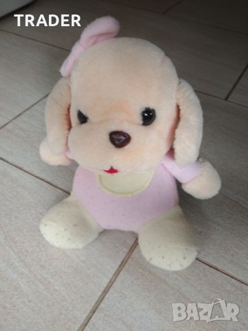 играчка розово кученце