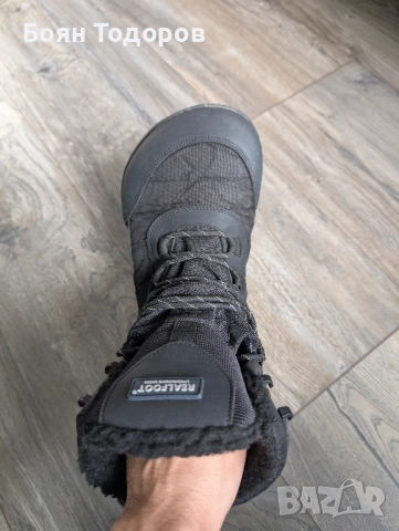 barefoot/ беърфуут Realfoot Highlander black vegan 45, снимка 2 - Мъжки ботуши - 52586589