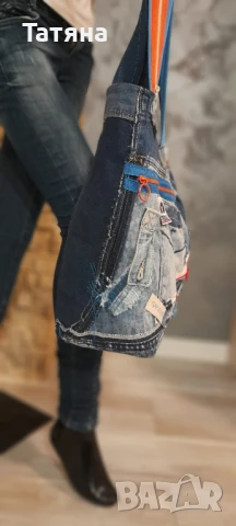 Чанта ръчна изработка, снимка 3 - Чанти - 50967516