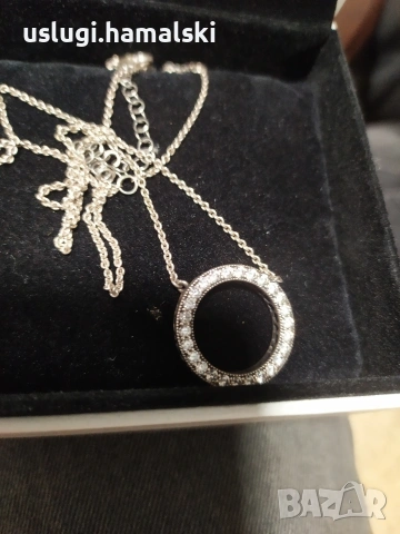 Медальон/синджир/колие Пандора, снимка 3 - Колиета, медальони, синджири - 53300547