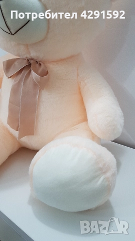 Ново плюшено мече, подарък, височина 50 см., снимка 6 - Романтични подаръци - 52769761