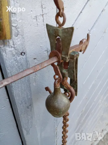 възрожденски старинен кантар тупузлия, снимка 7 - Други ценни предмети - 48815566