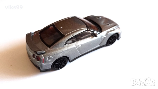 2017 Nissan GT-R GREY Bburago - Мащаб 1:43, снимка 5 - Колекции - 52865823