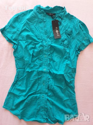 Синя риза, снимка 4 - Ризи - 37251549