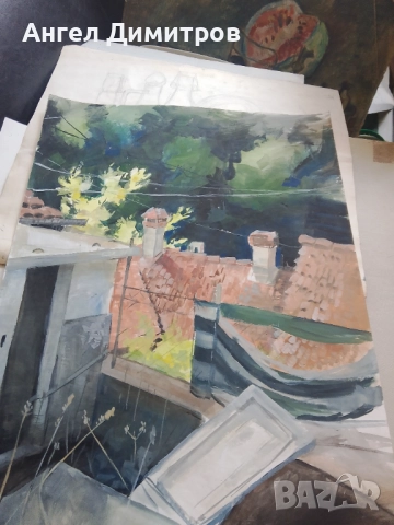 Картина акварел 